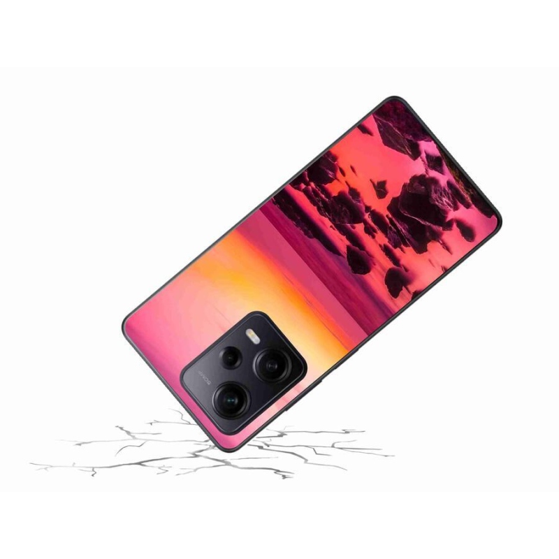 Gél borítás mmCase a Xiaomi Redmi Note 12 Pro+ 5G számára - tenger és ragyogás