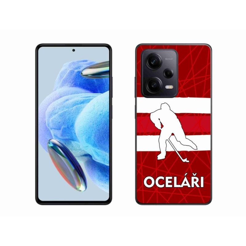 Gél borítás mmCase a Xiaomi Redmi Note 12 Pro+ 5G - Steelers számára