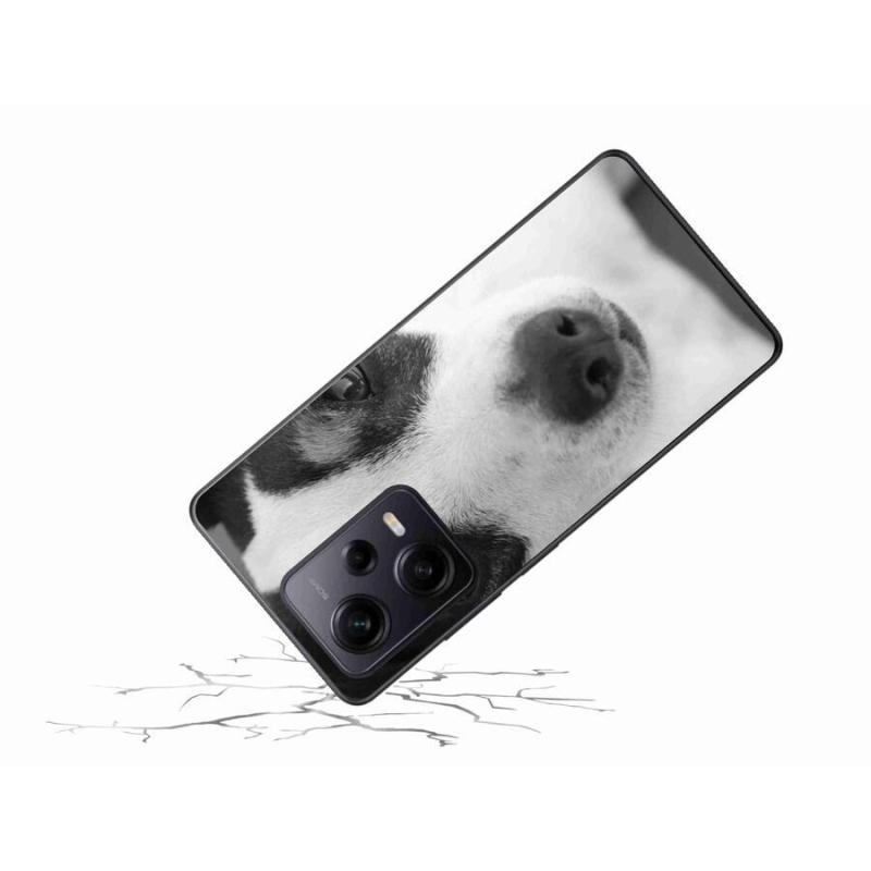 Gél borítás mmCase a Xiaomi Redmi Note 12 Pro+ 5G - kutya számára