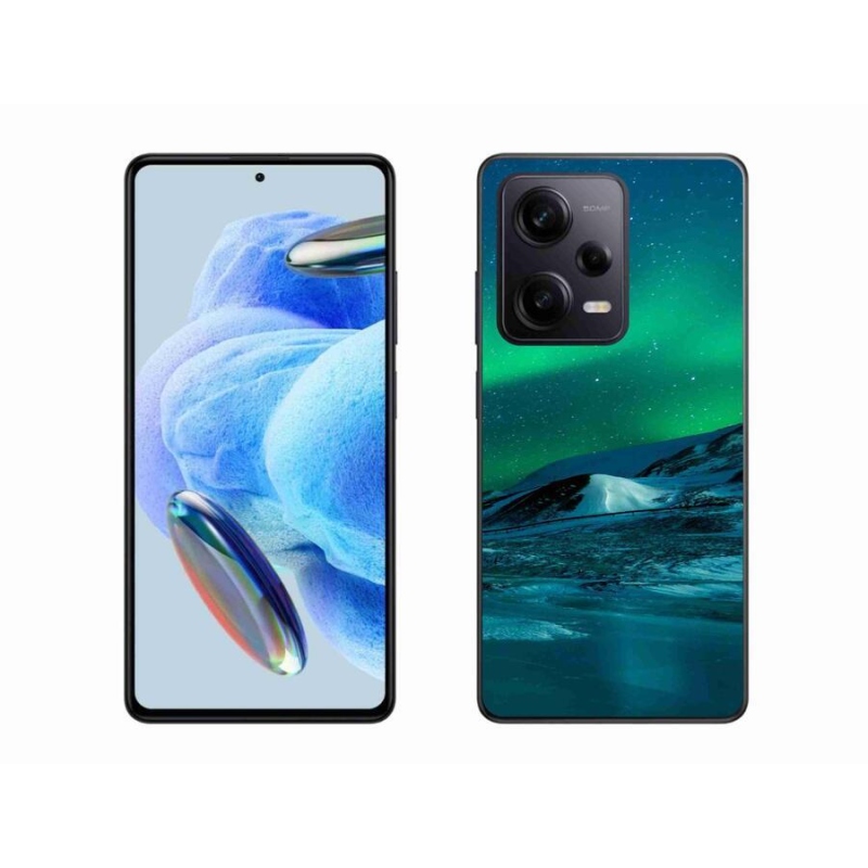 Gél borítás mmCase a Xiaomi Redmi Note 12 Pro+ 5G számára - sarki fény