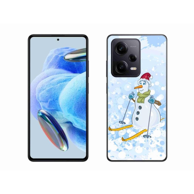 Gél borítás mmCase a Xiaomi Redmi Note 12 Pro+ 5G - hóemberhez