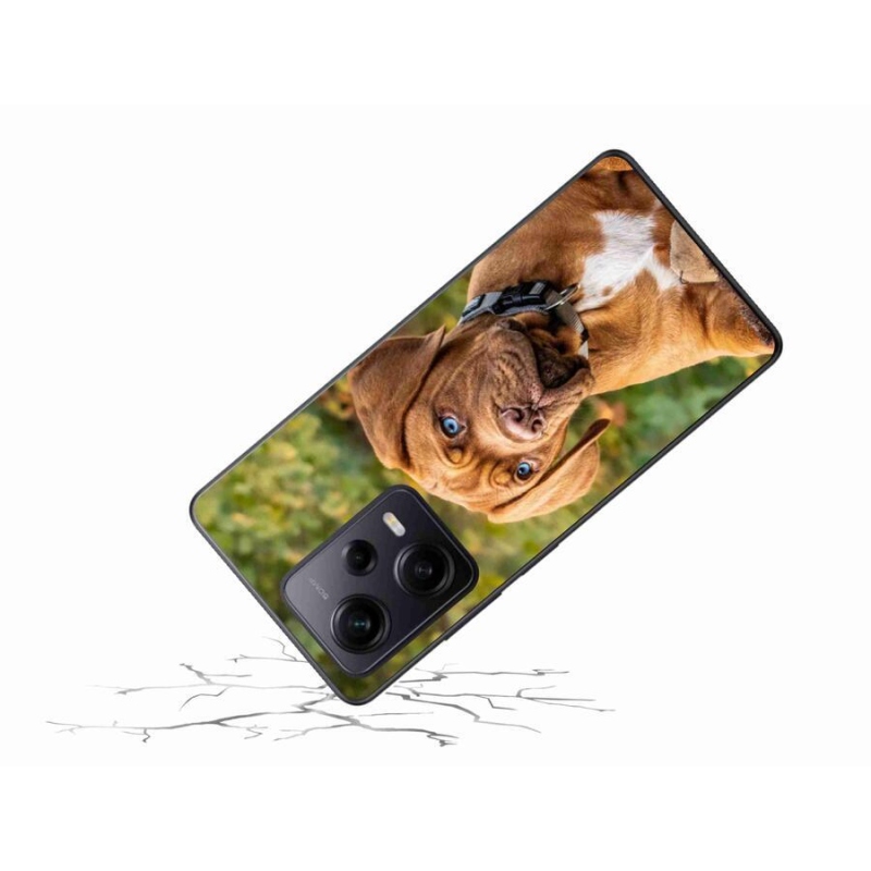 Gél borítás mmCase a Xiaomi Redmi Note 12 Pro+ 5G - kölyökkutyakékhez