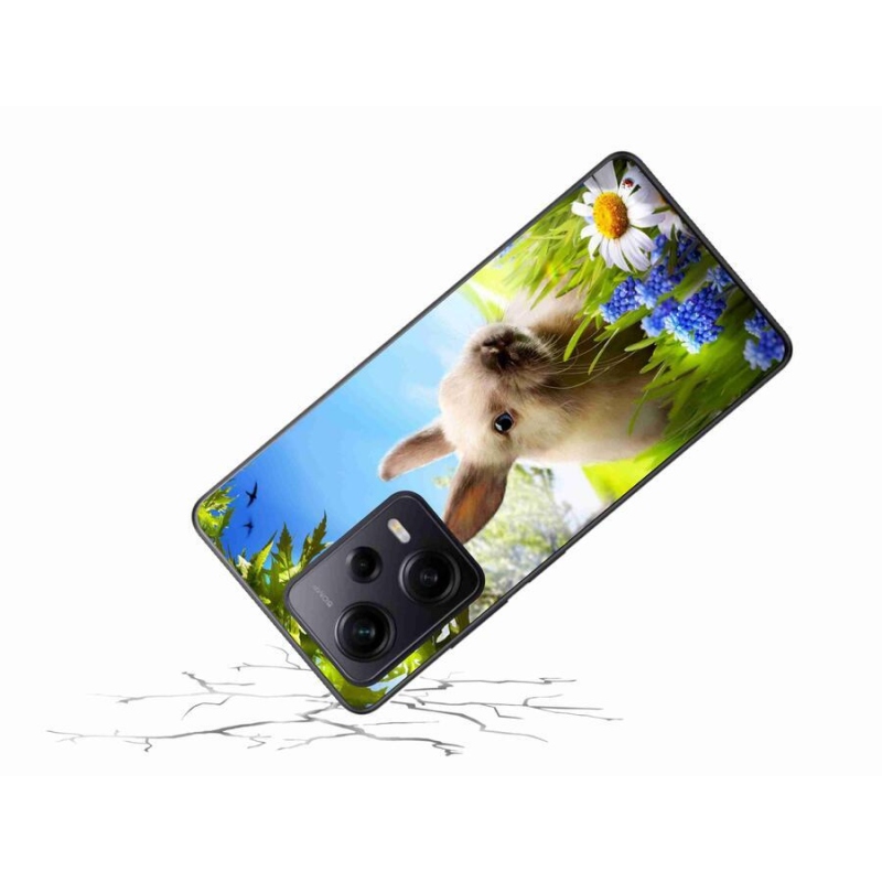 Gél borítás mmCase a Xiaomi Redmi Note 12 Pro+ 5G számára - nyuszi