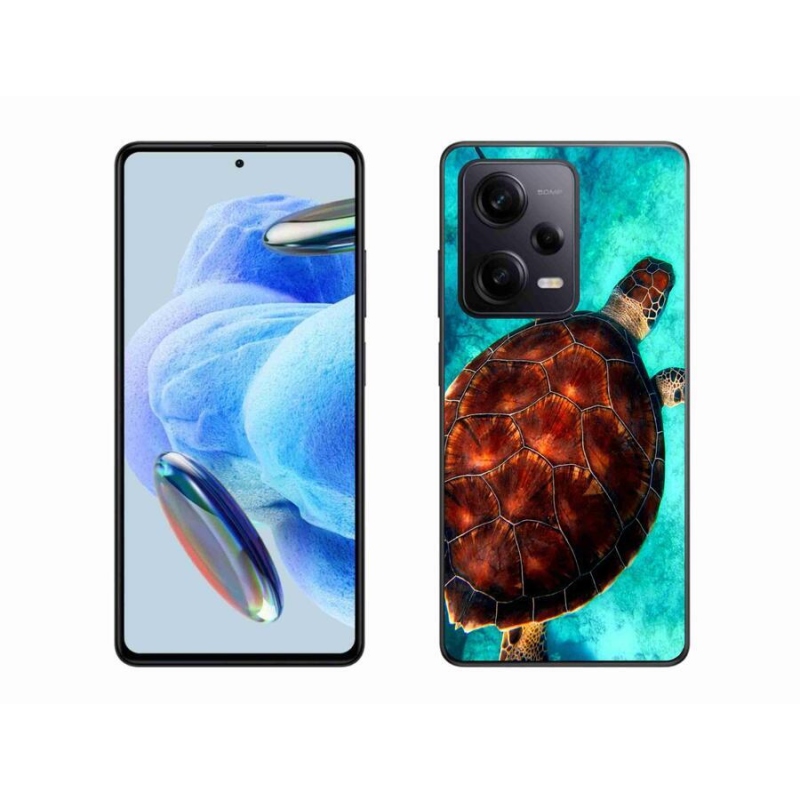 Gél borítás mmCase a Xiaomi Redmi Note 12 Pro+ 5G számára - teknősbéka