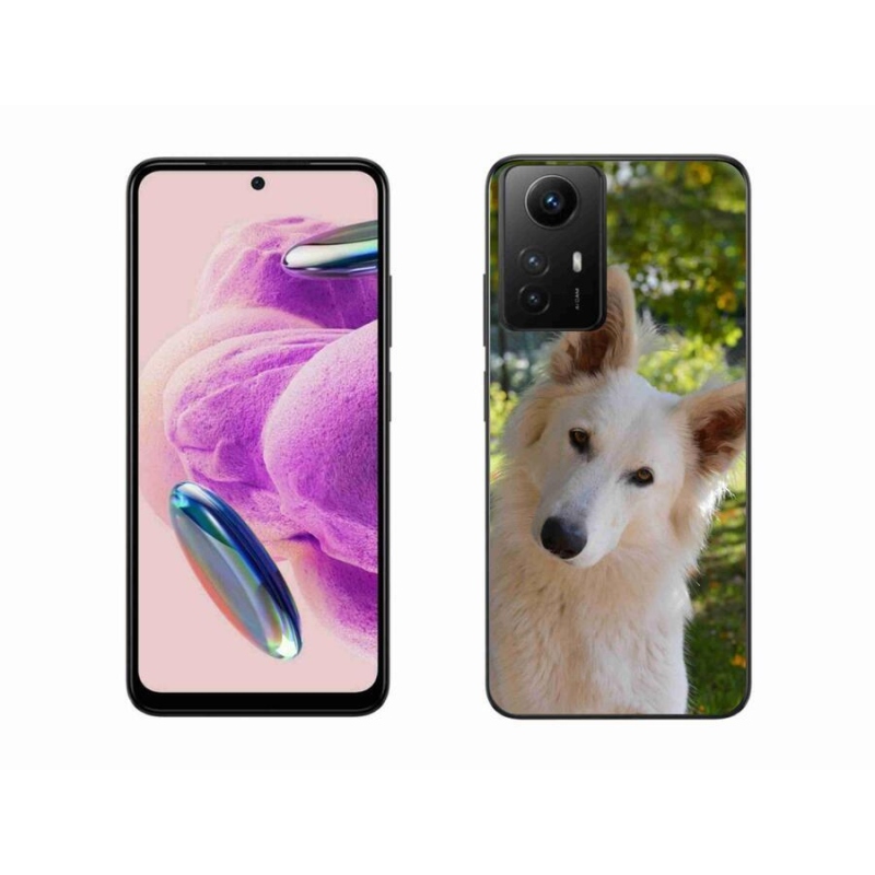 Gél borítás mmCase a Xiaomi Redmi Note 12S-hez - fehér Swiss Shepherd 1