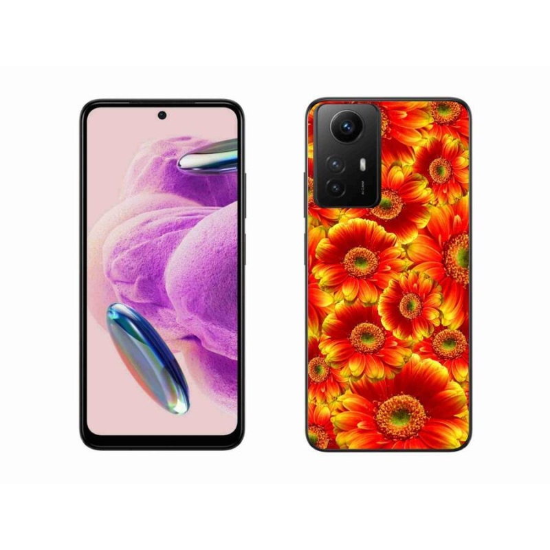 Gél borítás mmCase a Xiaomi Redmi Note 12S-hez - gerbera 1