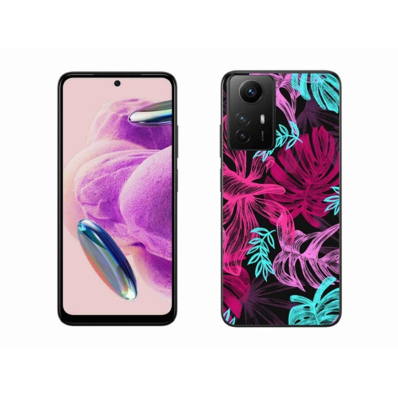 Gél borító mmCase a Xiaomi Redmi Note 12S-hez - virágok 1