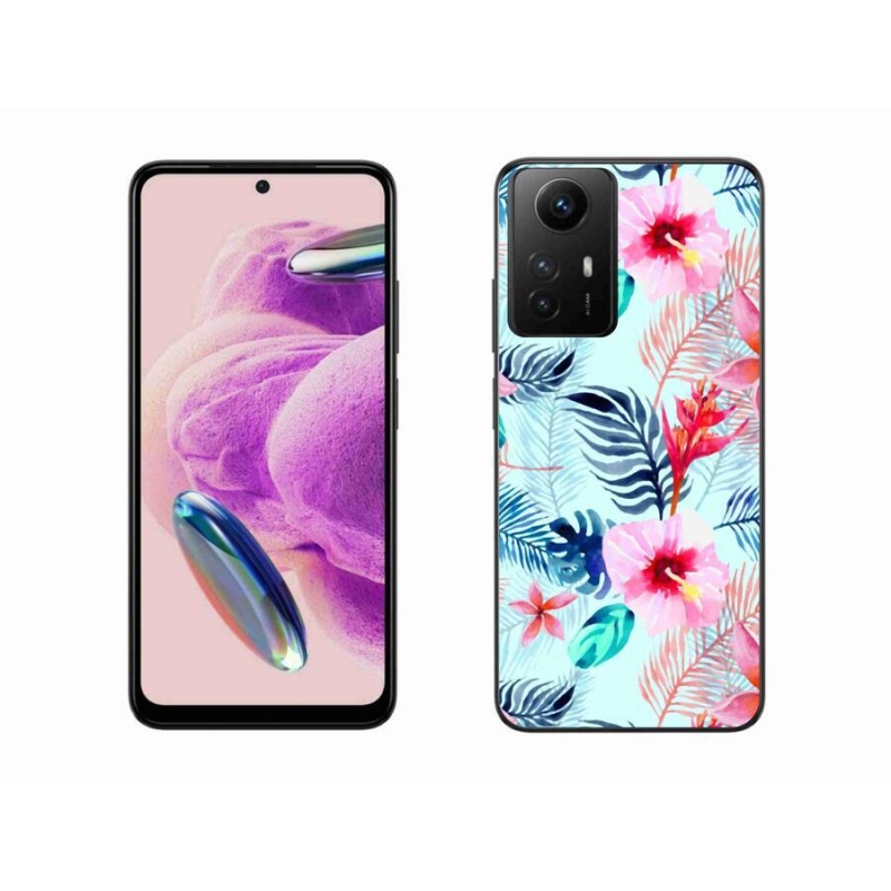 Gél borítás mmCase a Xiaomi Redmi Note 12S-hez - virágok