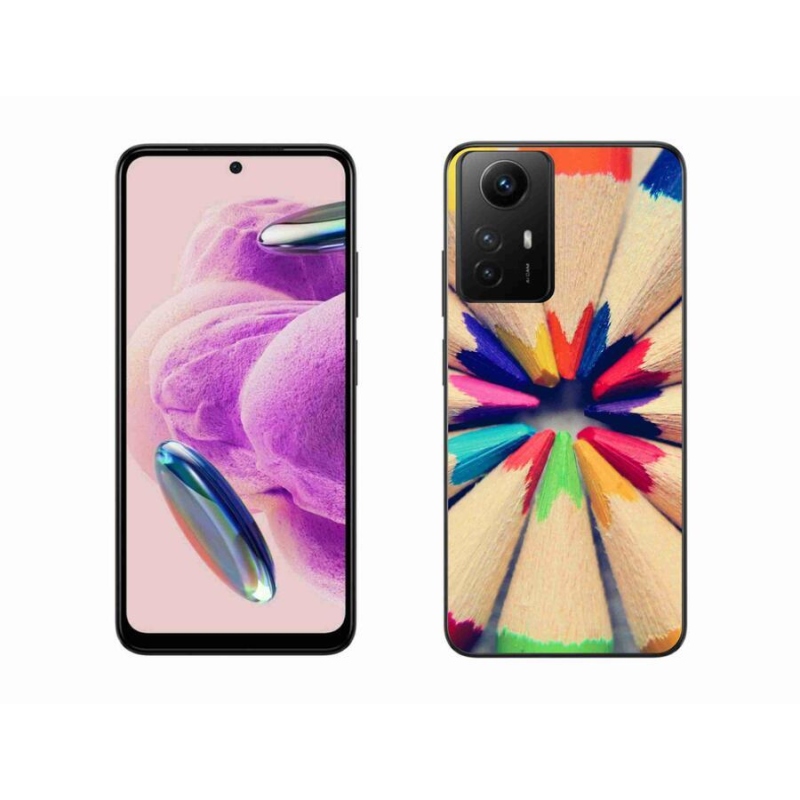 Gél borító mmCase a Xiaomi Redmi Note 12S-hez - zsírkréták