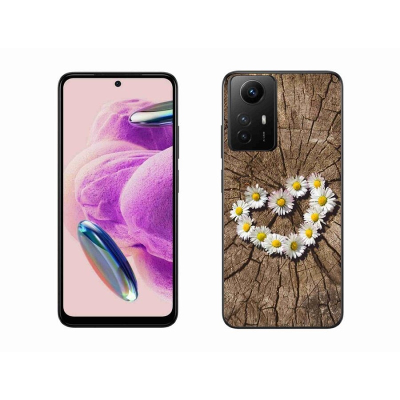 Gél borítás mmCase a Xiaomi Redmi Note 12S-hez - százszorszépek szíve