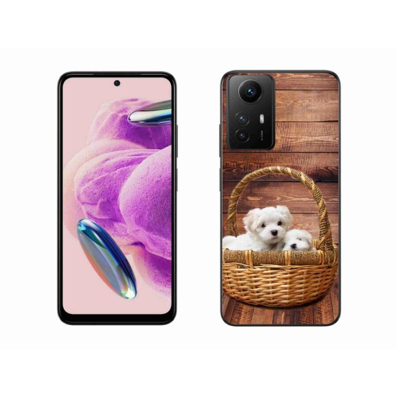 Gél borítás mmCase a Xiaomi Redmi Note 12S-hez - kölyökkutyák