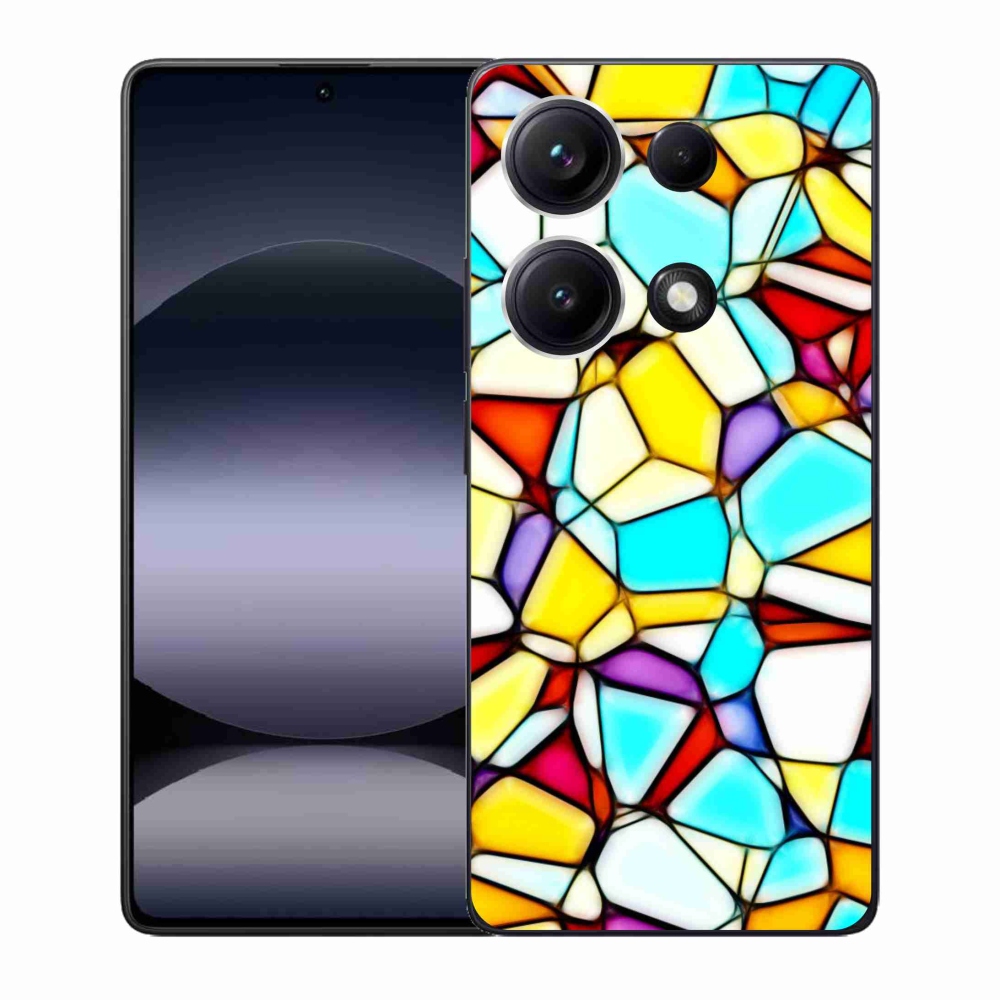 Gél borítás mmCase a Xiaomi Redmi Note 14S-hez - absztrakt motívum 40