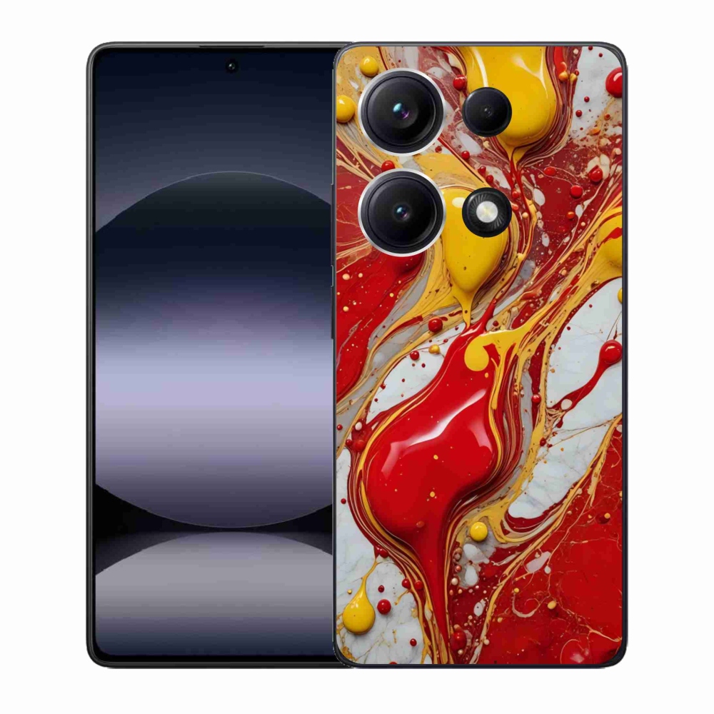 Gél borítás mmCase a Xiaomi Redmi Note 14S-hez - absztrakt motívum 42