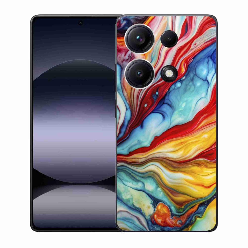 Gél borítás mmCase a Xiaomi Redmi Note 14S számára - absztrakt motívum 58