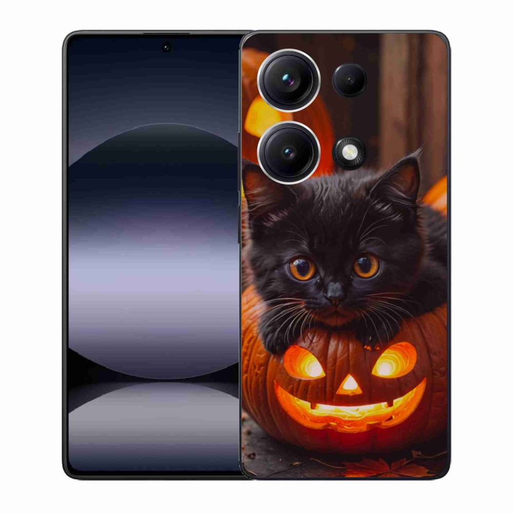 Gél borítás mmCase a Xiaomi Redmi Note 14S-hez - cica és tök