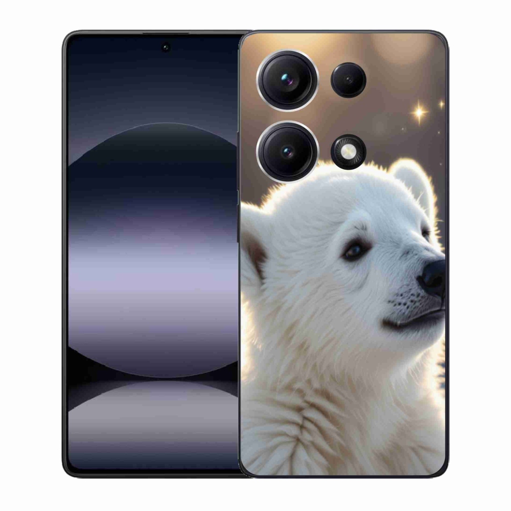 Gél borítás mmCase a Xiaomi Redmi Note 14S-hez - jegesmedve