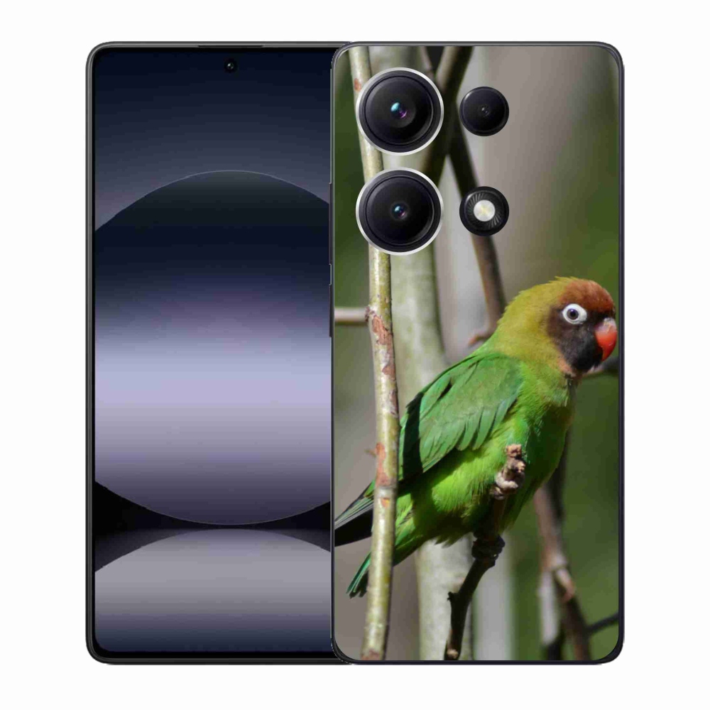 Gél borítás mmCase a Xiaomi Redmi Note 14S-hez - papagáj agapornis