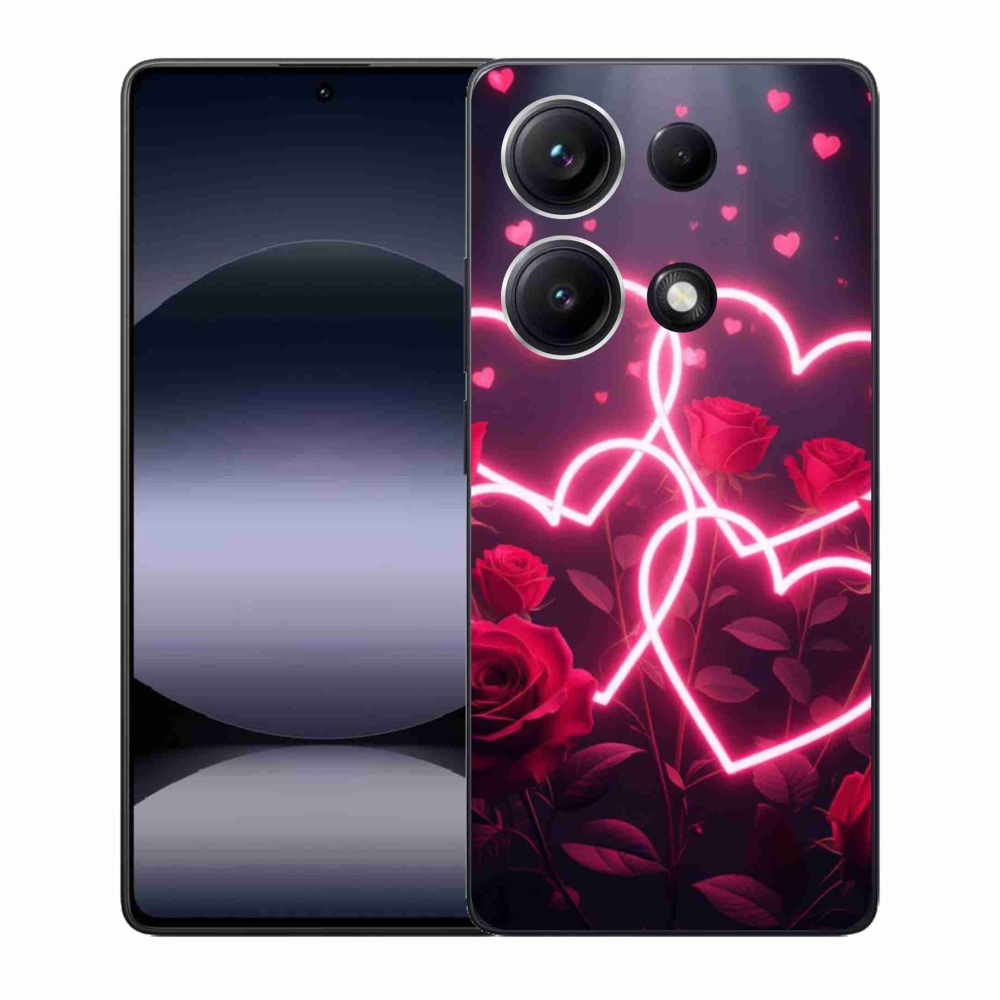 Gél borítás mmCase a Xiaomi Redmi Note 14S-hez - a szerelem szíve
