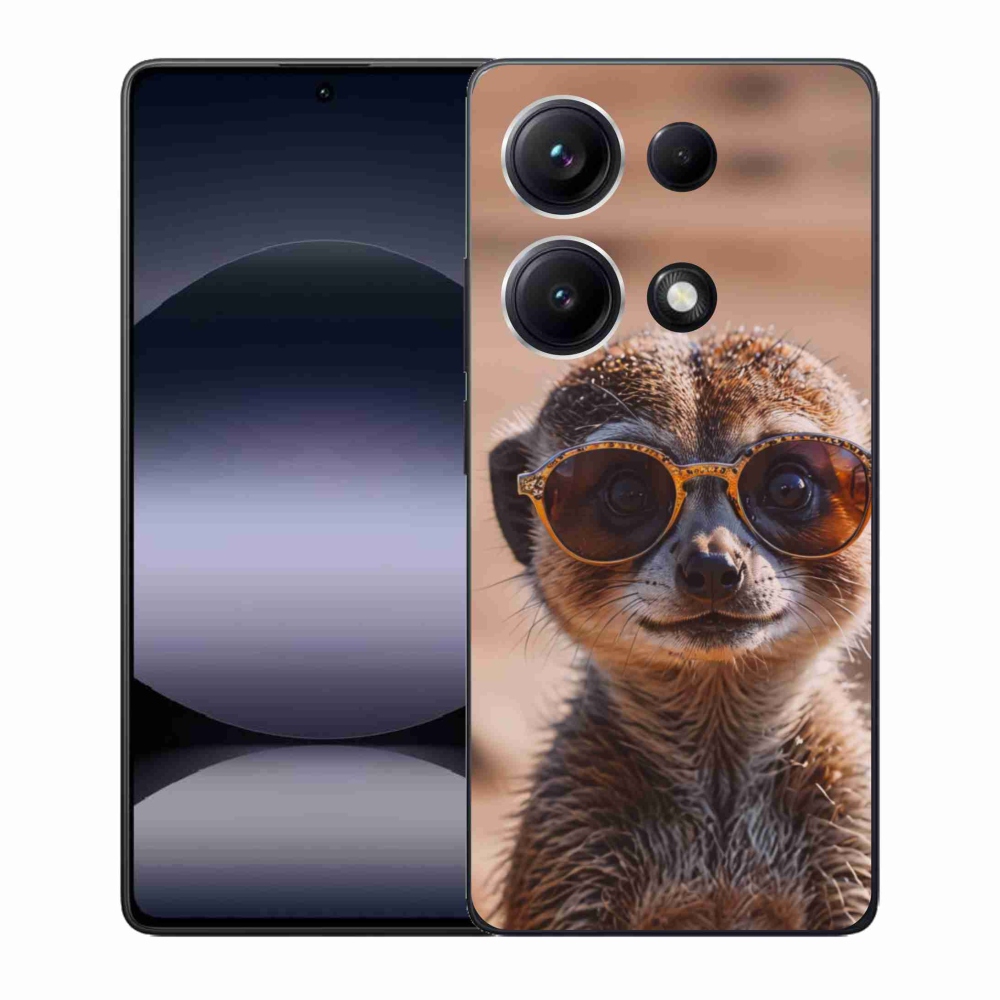 Gél borítás mmCase a Xiaomi Redmi Note 14S-hez - stílusos surikata