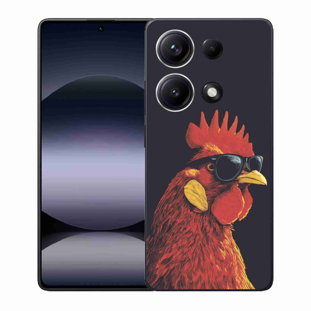 Gél borítás mmCase a Xiaomi Redmi Note 14S-hez - stílusos kakas