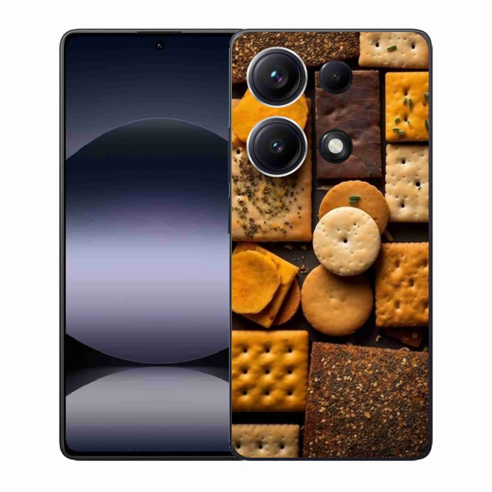 Gél borítás mmCase a Xiaomi Redmi Note 14S-hez - kekszek