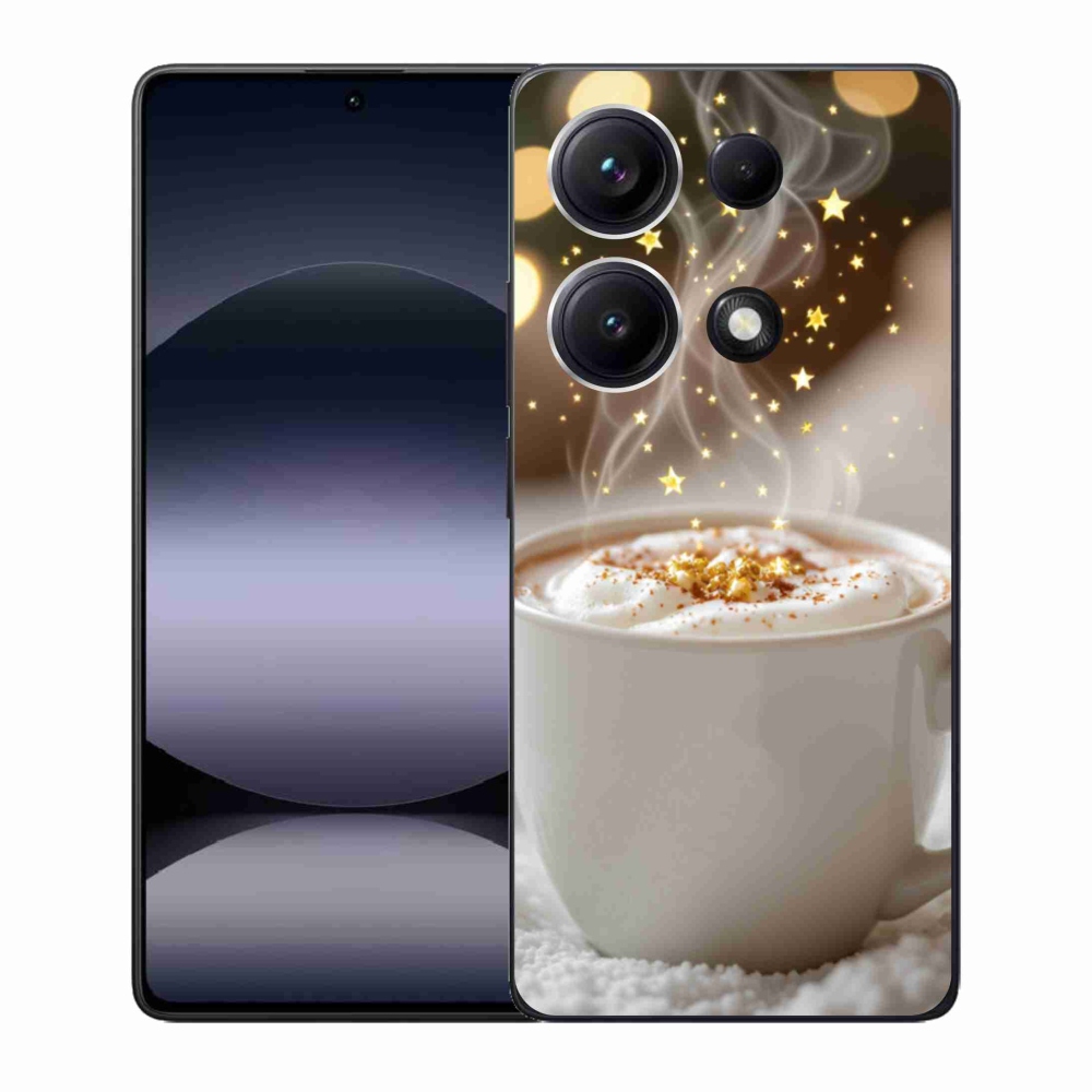 Gél borítás mmCase a Xiaomi Redmi Note 14S-hez - Karácsonyi forró ital