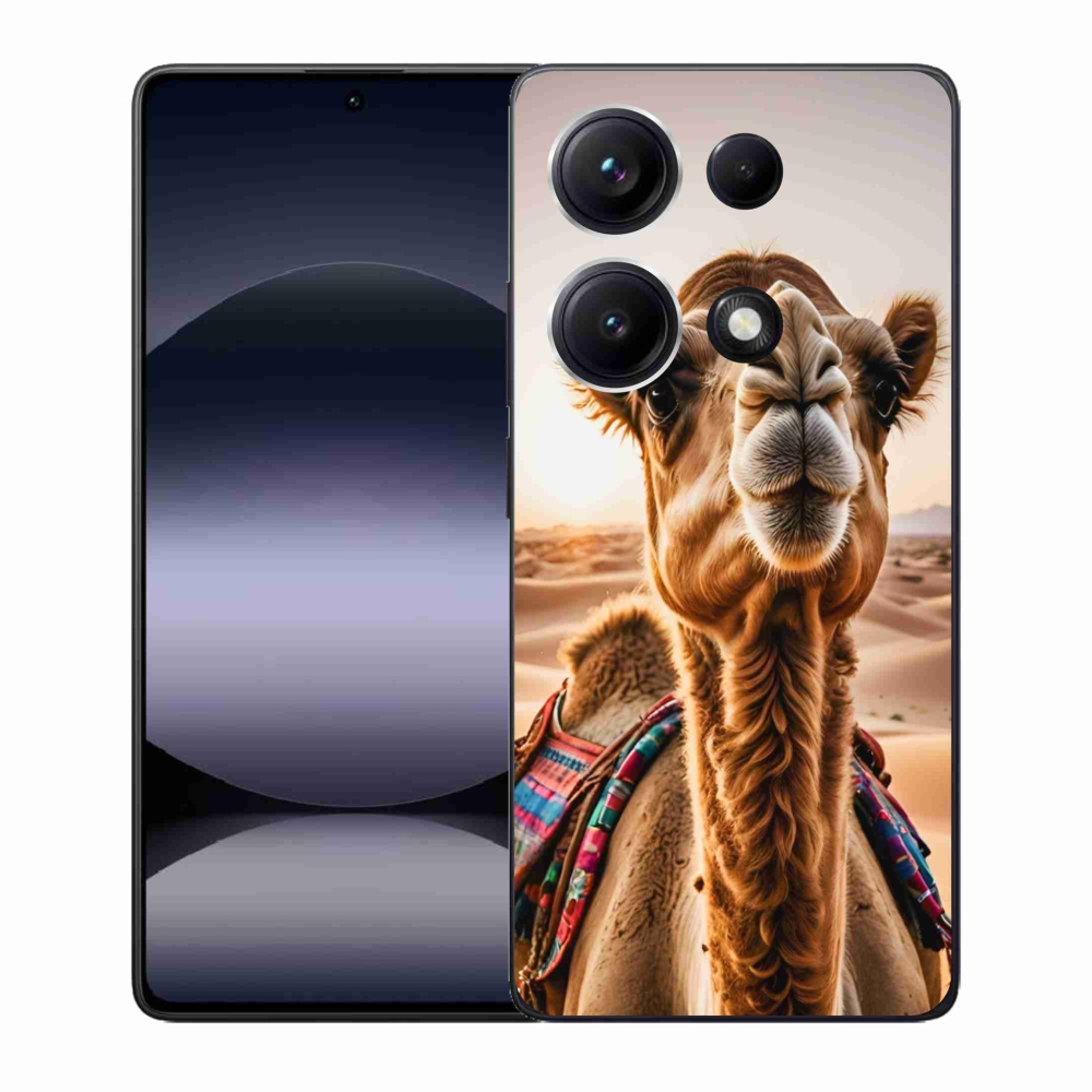 Gél borítás mmCase a Xiaomi Redmi Note 14S-hez - teve színű