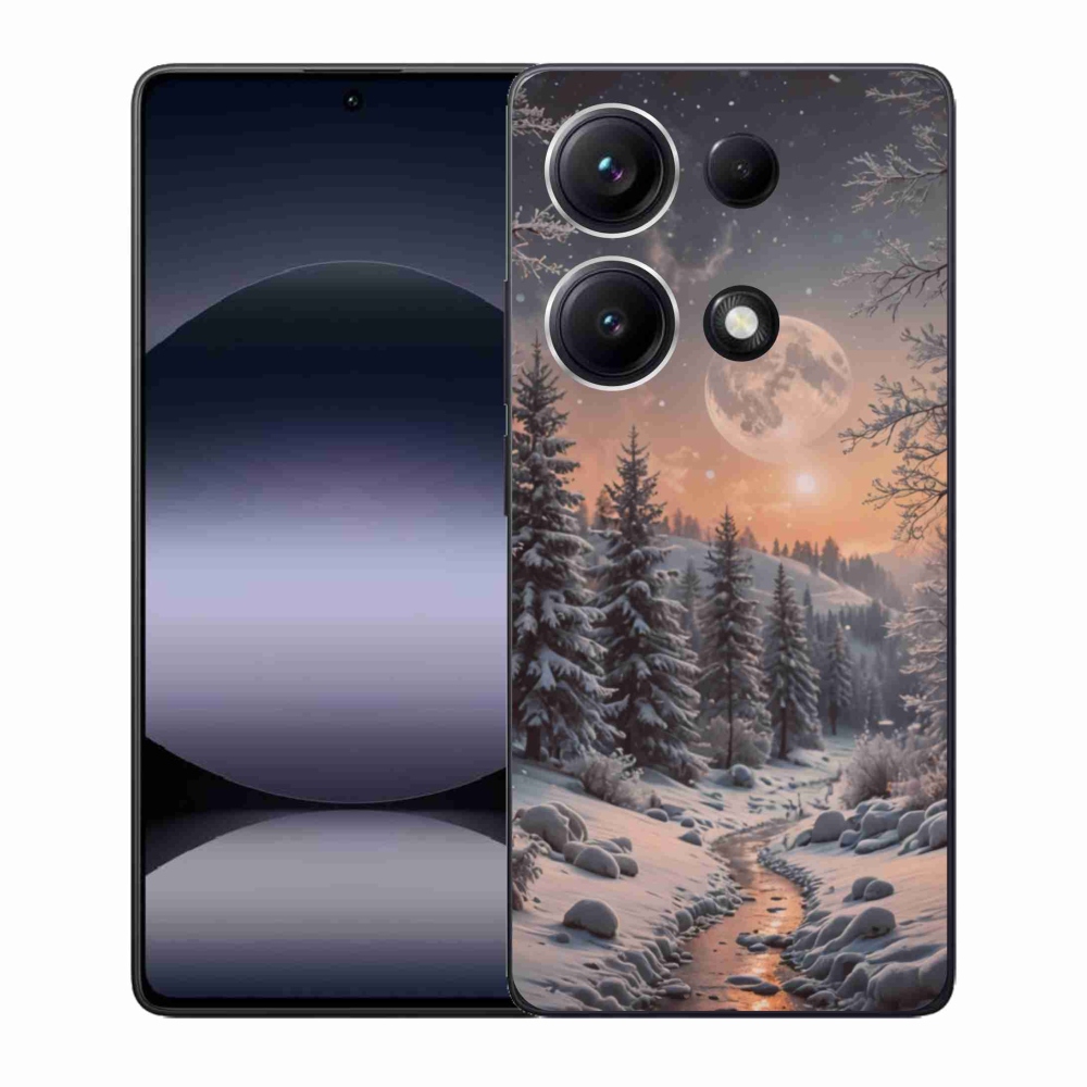 Gél borító mmCase a Xiaomi Redmi Note 14S-hez - téli táj 2