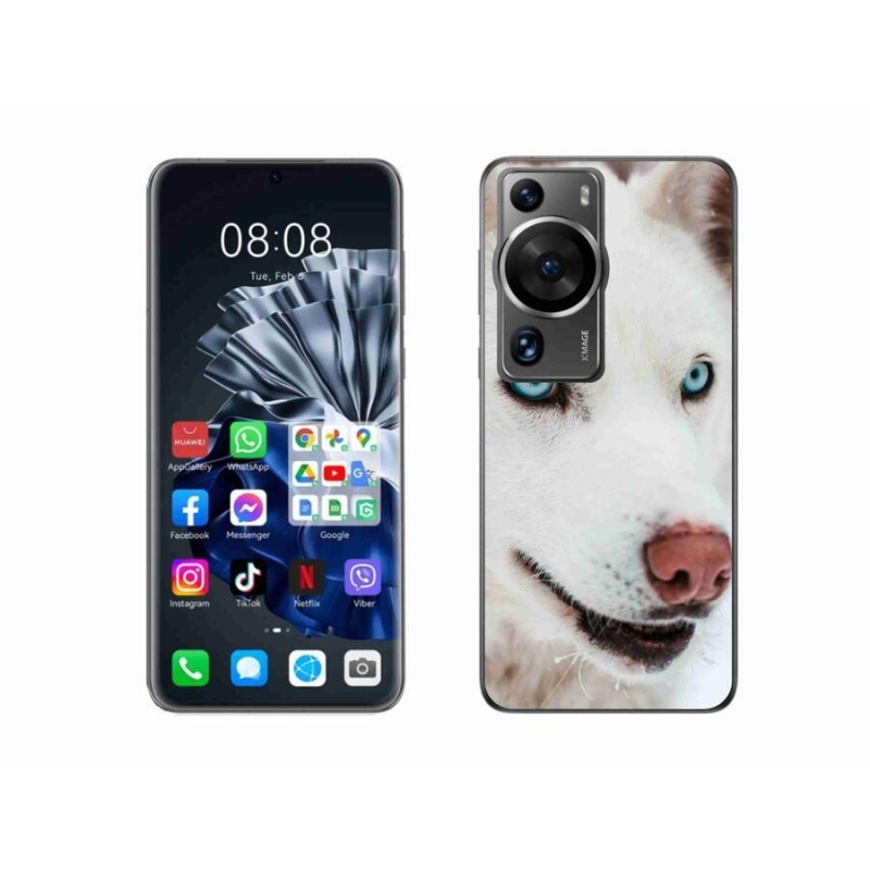 Gél tok mmCase a Huawei P60 Pro számára - kutyaszemmel nézve