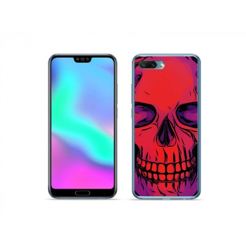 Gél tok mmCase a Honor 10 számára - koponya