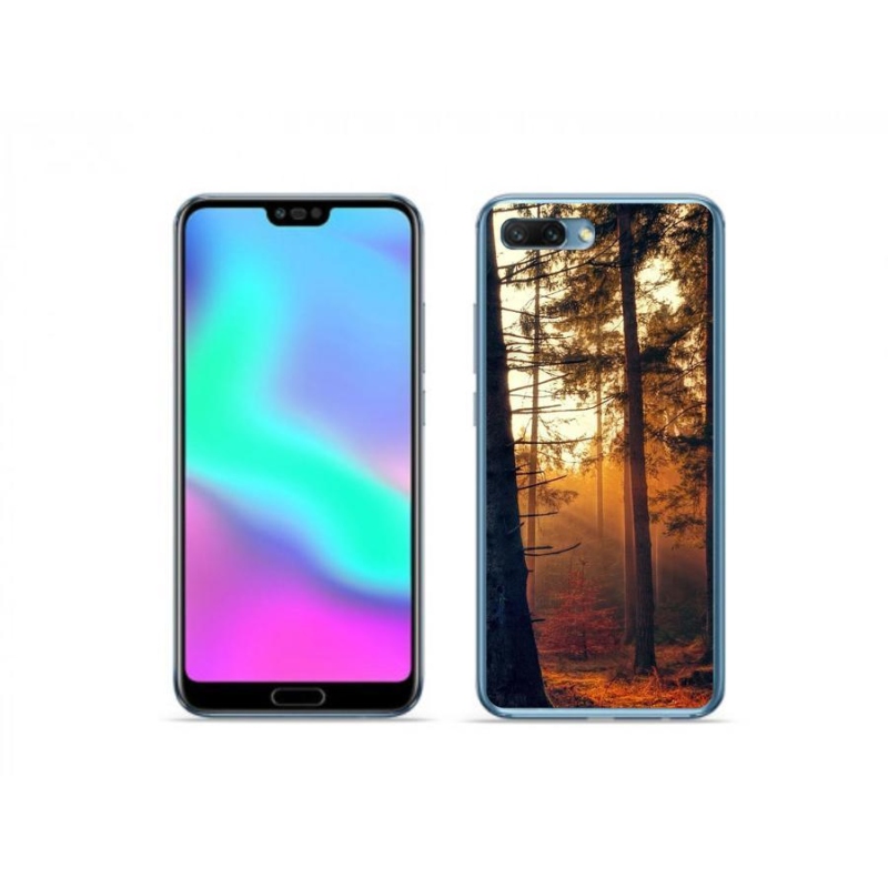 Gél tok mmCase a Honor 10 számára - erdő
