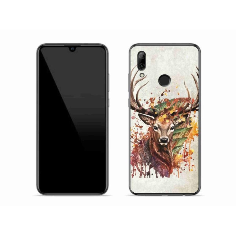 Gél tok mmCase a Honor 10 Lite készülékhez - szarvas 1