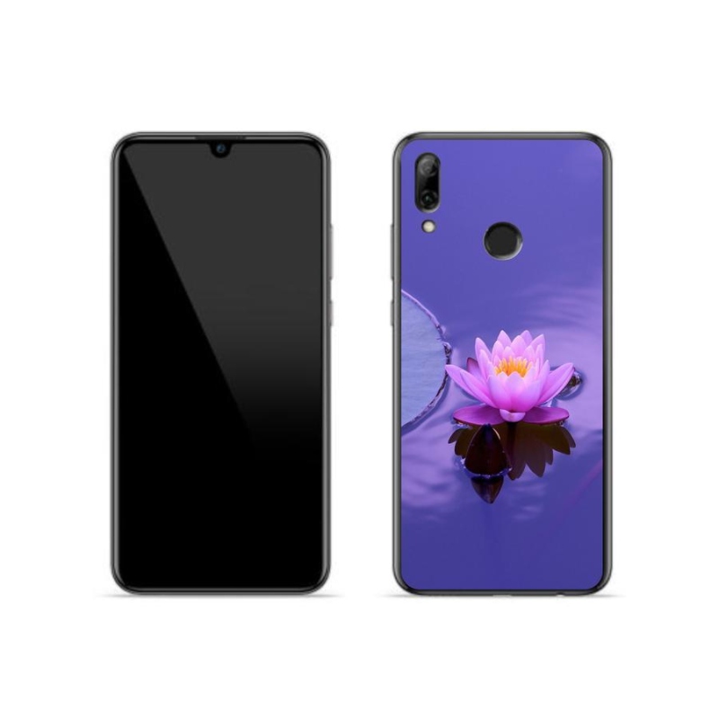 Gél tok mmCase a Honor 10 Lite-hoz - virág a felületen