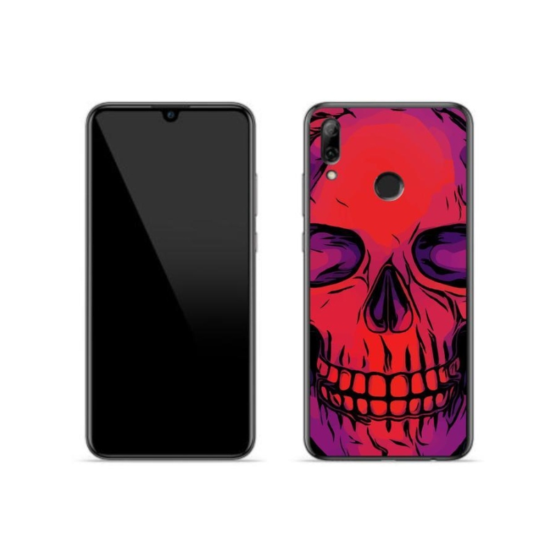 Gél tok mmCase a Honor 10 Lite készülékhez - koponya