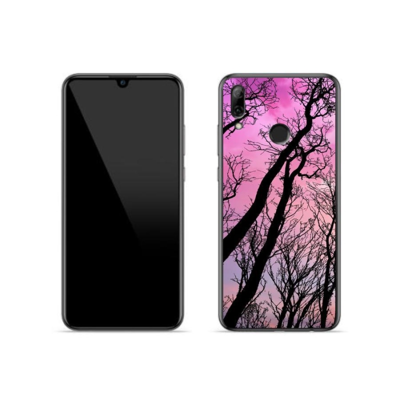 Gél tok mmCase a Honor 10 Lite számára - kidőlt fák
