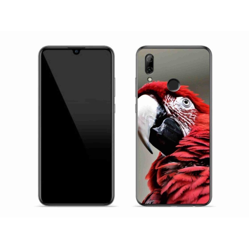 Gél tok mmCase a Honor 10 Lite készülékhez - papagáj ara piros