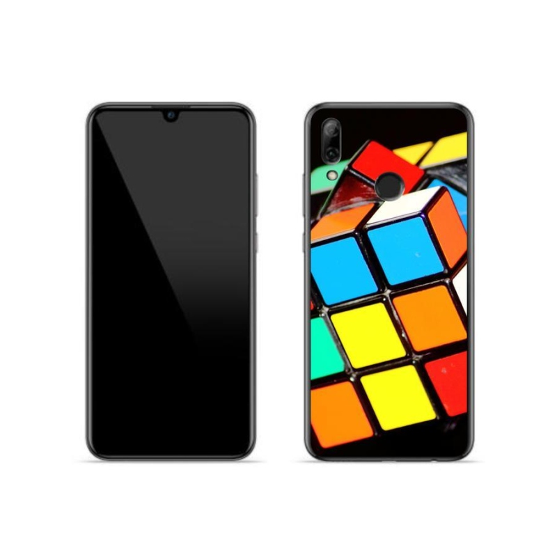 Gél tok mmCase a Honor 10 Lite készülékhez - Rubik kocka
