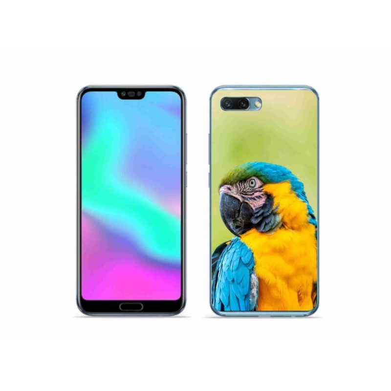 Gél tok mmCase a Honor 10 készülékhez - papagáj ara 2