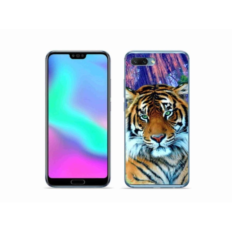 Gél tok mmCase a Honor 10 számára - tigris
