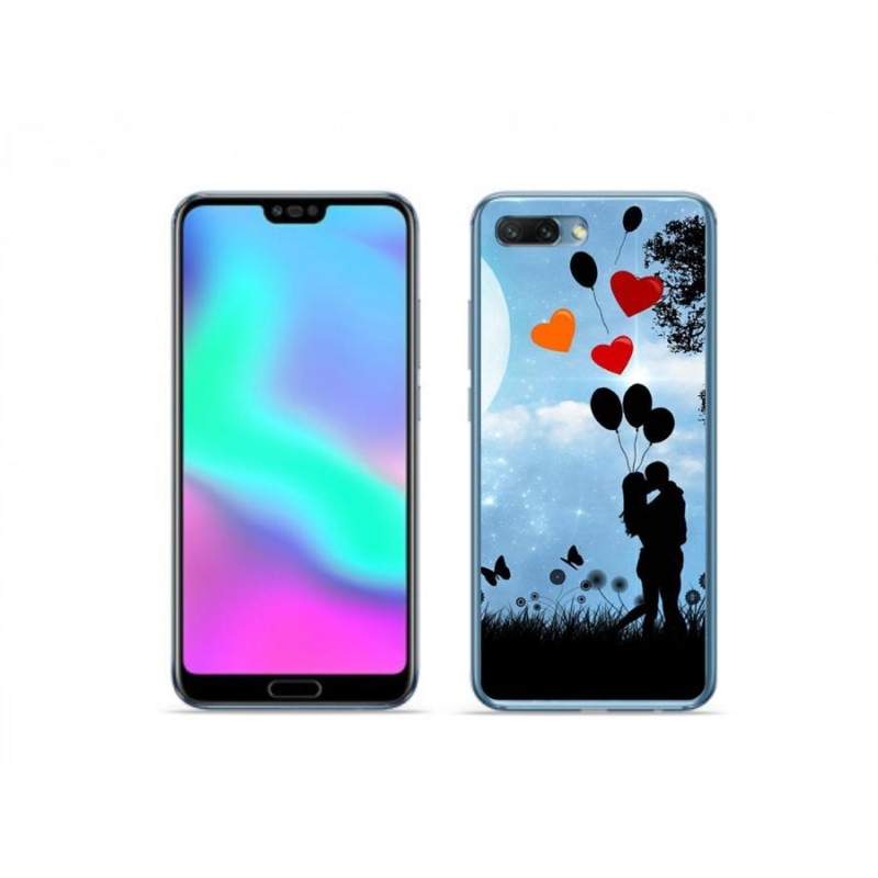 Gél tok mmCase a Honor 10 számára - szerelmes pár