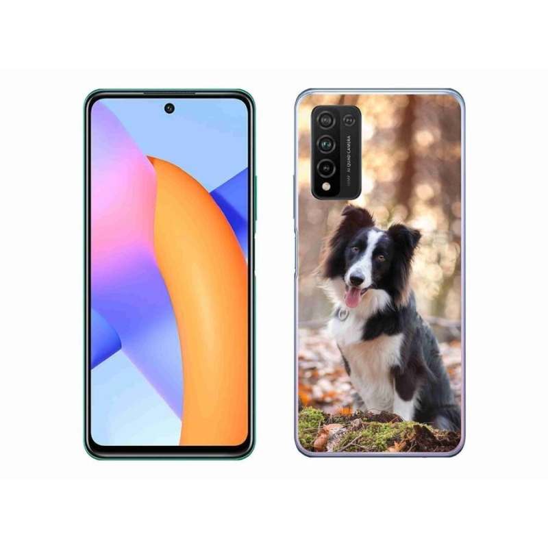 Gél tok mmCase a Honor 10X Lite készülékhez - border colie 1