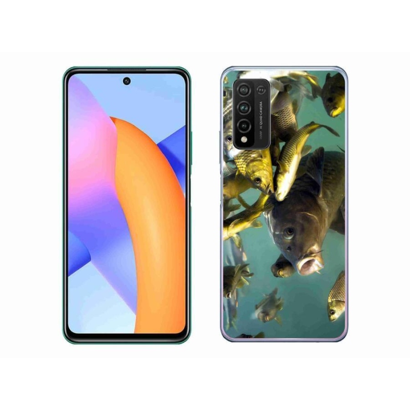 Gél tok mmCase a Honor 10X Lite készülékhez - halak hada