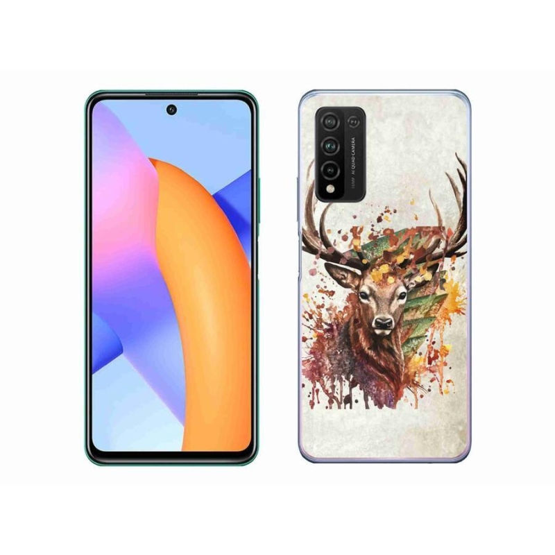Gél tok mmCase for Honor 10X Lite - szarvas 1