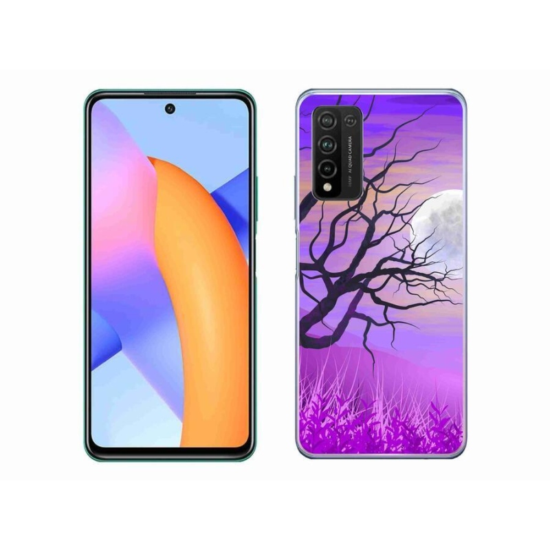 Gél tok mmCase a Honor 10X Lite-hoz - rajzfilmes kidőlt fa