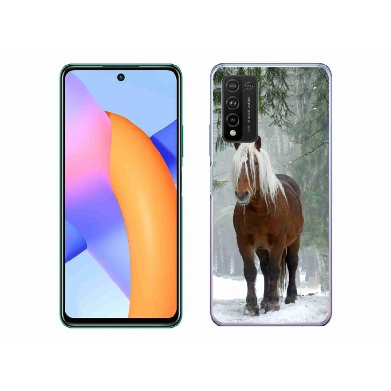Gél tok mmCase a Honor 10X Lite-hoz - ló az erdőben