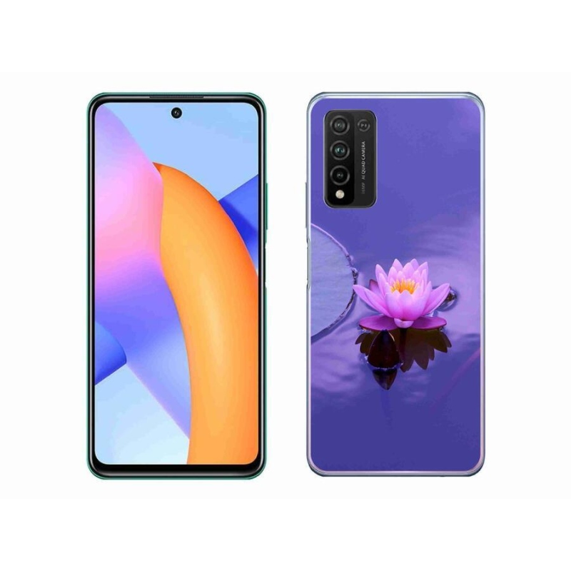 Gél tok mmCase a Honor 10X Lite készülékhez - virág a felületen