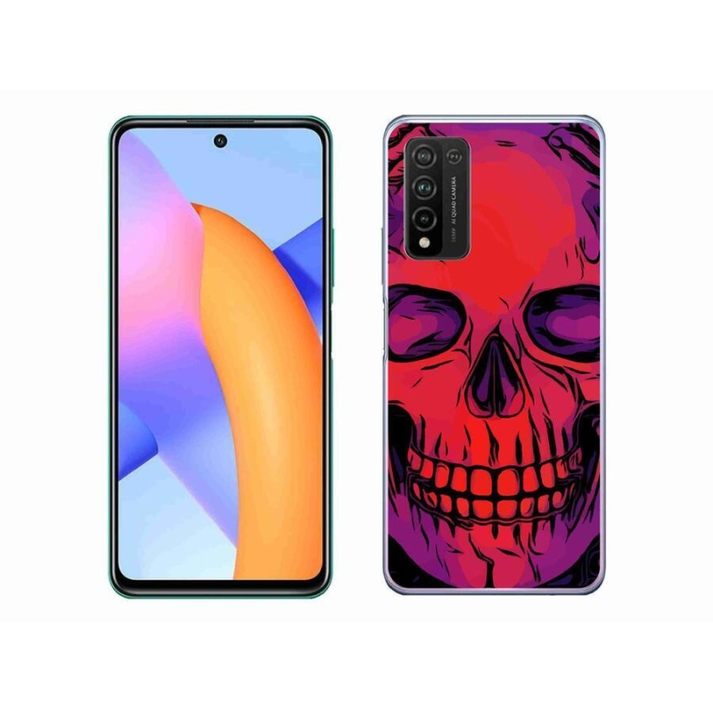 Gél tok mmCase a Honor 10X Lite készülékhez - koponya