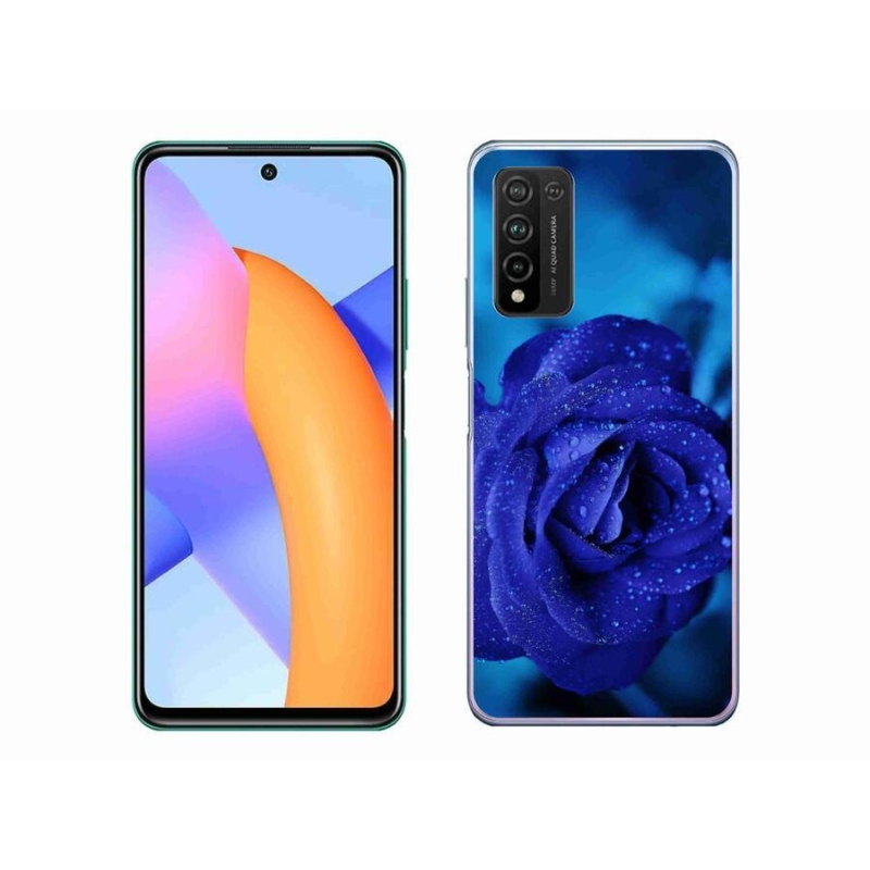 Gél tok mmCase a Honor 10X Lite készülékhez - kék rózsa