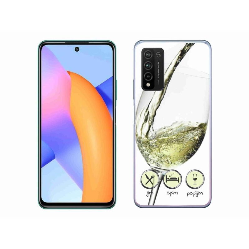 Gél tok mmCase a Honor 10X Lite készülékhez - fehér