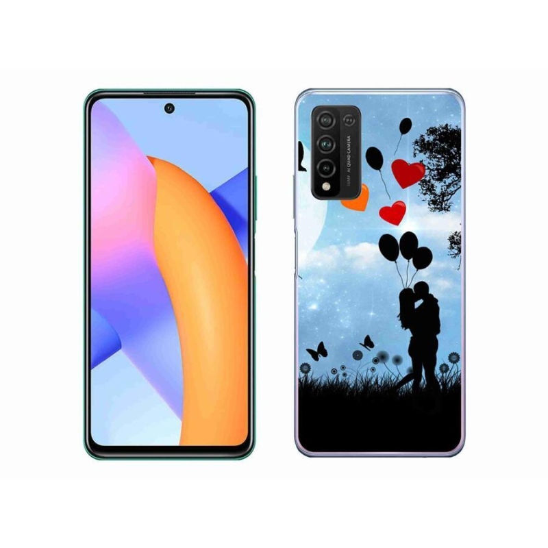 Gél tok mmCase a Honor 10X Lite számára - szerelmes pár